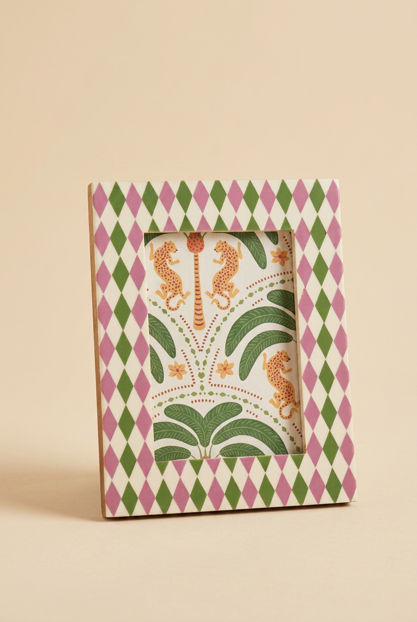 Harlequin Photo Frame