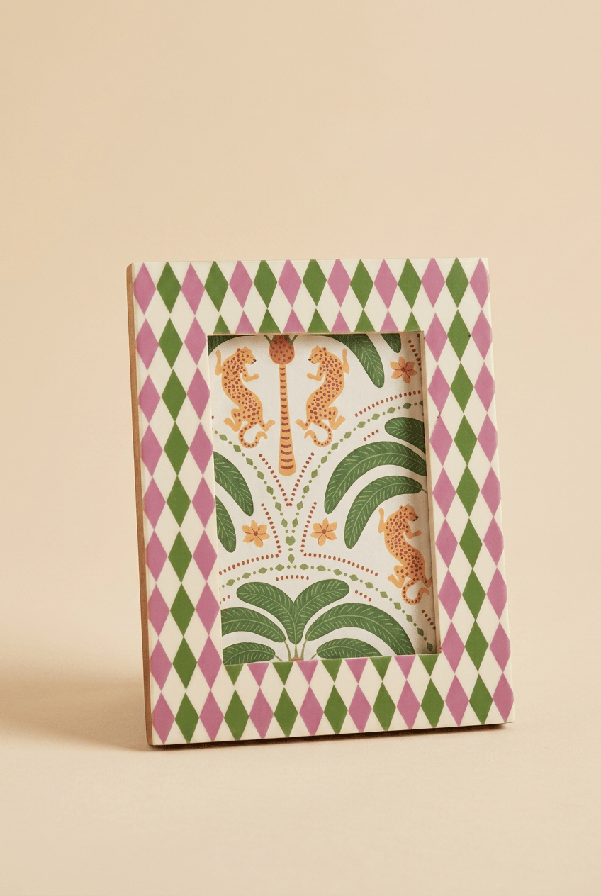 Harlequin Photo Frame