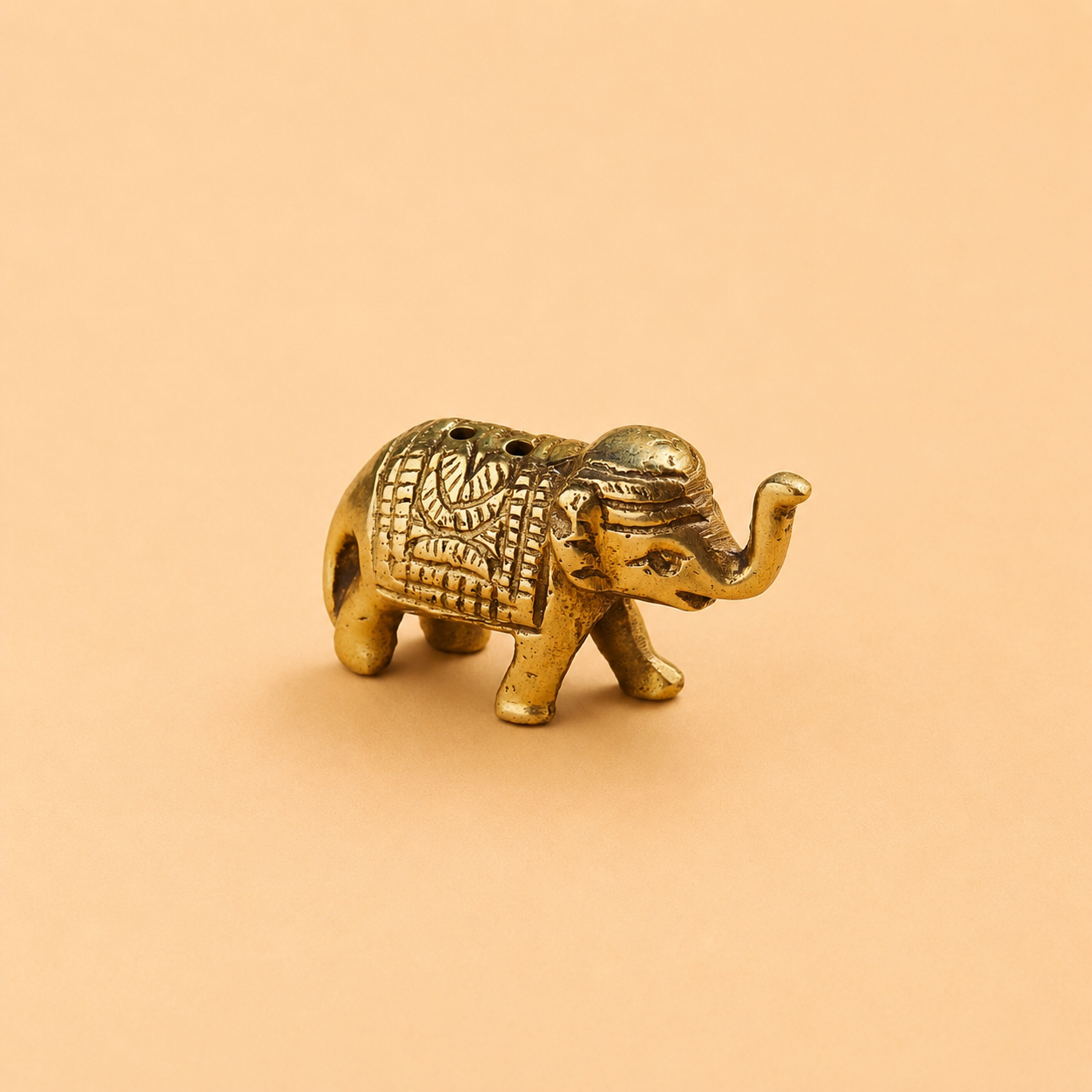 Brass Elephant Incense Holder